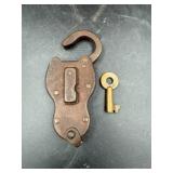 Yale Brass and Steel Padlock with Key