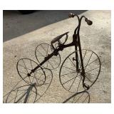 Vintage 25-Inch Metal Tricycle