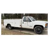 1990 GMC Sierra 1 Ton Utility Truck