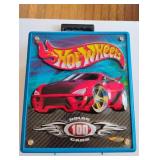 Rolling Hot Wheels Case with Cars