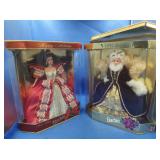 2 Holiday Barbies