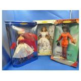 3 Collector Barbies