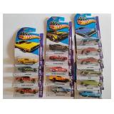 15 Hot Wheels Cars
