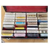 Collection of 8 Tracks in Case
