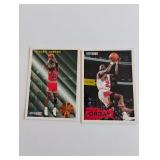 (2) 1993-94 Fleer Michael Jordan Cards