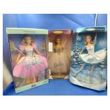 3 Nutcracker Barbies
