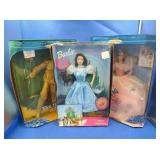 3 Wizard of Oz Barbies