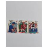 1988 Fleer Sabo, Grace, Smoltz Rookie Cards