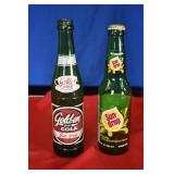 Vtg Sun Drop Golden Girl Cola Bottles