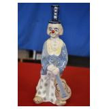 Ceramic Clown Statue