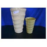 Pair of Bauer Pottery Vases