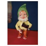 Vtg Windup Boot Polisher Elf