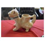 Pre Columbian Replica Colina Dog Effigy Vase