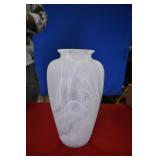 Frosted Glass Vase
