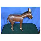 Metal Mule Sculpture