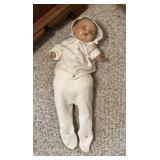 Vintage 1930s or 1940s Composition Baby Doll