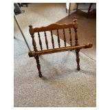 Wooden Spindle Magazine Rack, 18ï¿½ï¿½