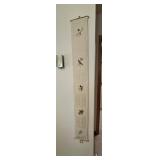 Vintage Needlepoint Bell Pull Wall Hanging