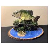 Handcrafted Fish Sculpture Display 16ï¿½ï¿½x11ï¿½ï¿½x10ï¿½ï¿½