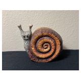 Handcrafted Ceramic Snail Figurine 5.5ï¿½ï¿½x2.5ï¿½ï¿½x4ï¿½ï¿½