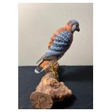 Vtg Hand-Painted Bird Carving 14ï¿½ï¿½x6.5ï¿½ï¿½x10.5ï¿½ï¿½