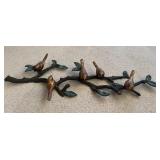 Decorative Metal Bird Branch Sculpture 25ï¿½ï¿½