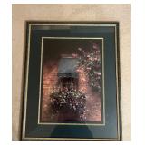 Framed Floral Artwork W/Gold Trim 27ï¿½ï¿½x33ï¿½ï¿½