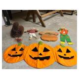 Vtg Halloween and Fall Decor Items