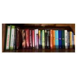 Shelf of Vtg and Modern Books