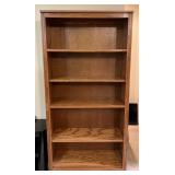 Wooden Five-Shelf Bookcase 36ï¿½ï¿½x13ï¿½ï¿½x72ï¿½ï¿½