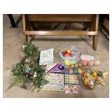 Vtg Easter Decorations and Eggs