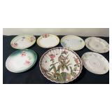 7 Vtg Decorative Plates 8ï¿½ï¿½