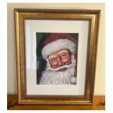 Framed Santa Claus Artwork 20ï¿½ï¿½x24ï¿½ï¿½