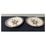 Vtg Bareuther Bavaria Rose Dishes 4ï¿½ï¿½