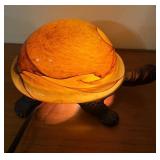 Vtg Turtle Shell Accent Lamp 6ï¿½ï¿½x10ï¿½ï¿½x4ï¿½ï¿½
