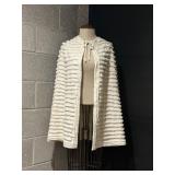 (LR)ï¿½Vtg Chenille Capeï¿½Small