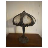 (LR)ï¿½Antique Metal Lampï¿½14ï¿½22