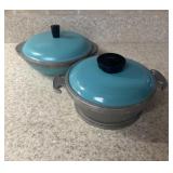 (K-Hutch)ï¿½Vtg Aluminum Cookware Setï¿½10ï¿½