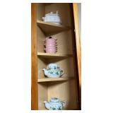 (K)ï¿½Corner Cabinet Assortment.