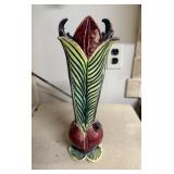 (K-Fridge)ï¿½Handcrafted Pottery Vaseï¿½4ï¿½13.5