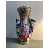 (DR)ï¿½Vtg. Chinese Vaseï¿½6x4x12