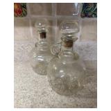 (P)ï¿½Clear Glass Decantersï¿½5ï¿½8