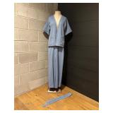 (LR)ï¿½Vtg Blue (4 pc)ï¿½Outfitï¿½Small