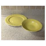 (K-Fridge)ï¿½Buttercup Platter & Bowlï¿½12ï¿½