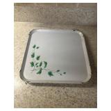 (K)ï¿½5 Vtg Metal Serving Traysï¿½10.75ï¿½10.75
