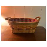 (DR)ï¿½Longaberger Basketï¿½13x10x5