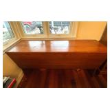 (DR)ï¿½Vtg Wooden Storageï¿½60x17x30