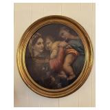 (LR)ï¿½Repro. Madonna Della Seggiolaï¿½24ï¿½