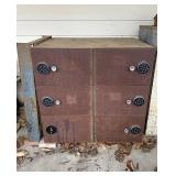 (FP)ï¿½Heavy-Duty Steel Locker Safeï¿½35x24x34