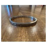 (LR)ï¿½Fossil Silver Tone Braceletï¿½3.75ï¿½2.25